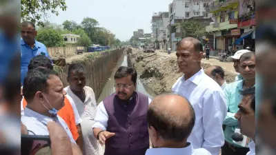 गायघाट तक पूरी तरह ढका जायेगा सैदपुर नाला, 15 जून के बाद बंद हो जायेगा मंदिरी नाले का निर्माण
