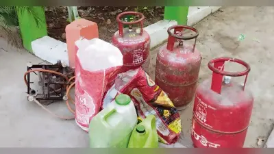25 लीटर देसी शराब के साथ दो भाई गिरफ्तार, शराब बनाने वाला उपकरण जब्त
