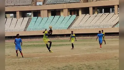 स्वर्णरेखा को हरा नॉकआउट में पहुंचे हटिया ब्वॉयज