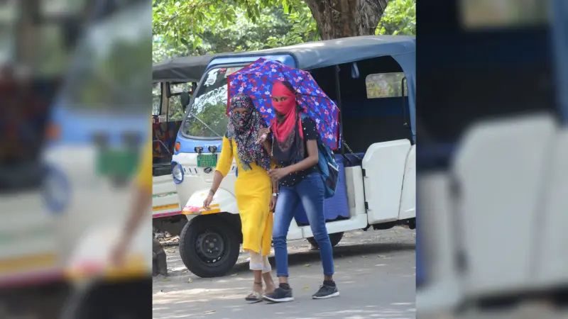 42 डिग्री रहा तापमान, गर्म हवा ने लोगों को झुलसाया