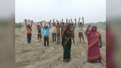 महज 200 मीटर सड़क नहीं बनने से ग्रामीणों ने जताया आक्रोश