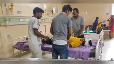 दो बाइकों की टक्कर में दो युवक घायल