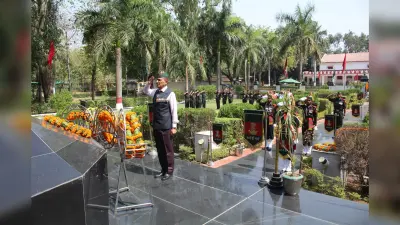 कारगिल युद्ध के शहीदों को किया गया नमन