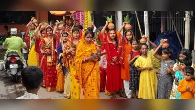 दुर्गा मंदिर में तीन दिवसीय संकीर्तन का हुआ शुभारंभ