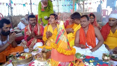 श्रीमद्भागवत कथा ज्ञान यज्ञ में उमड़ी श्रद्धालुओं की भीड़