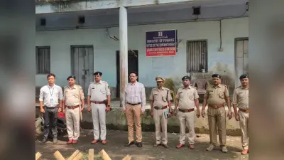 कस्टम आयुक्त ने इंडो-नेपाल सीमा स्थित गलगलिया व भातगांव चेक पोस्ट का किया निरीक्षण