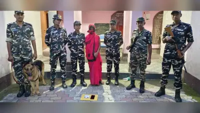 50 ग्राम मादक पदार्थ के साथ एक महिला तस्कर गिरफ्तार