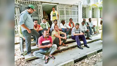 एचइसी के सप्लाई कर्मियों ने निदेशक व महाप्रबंधक को कार्यालय से निकाला