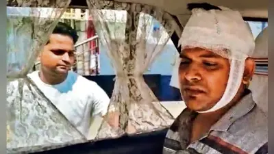 ओवरलोड बालू लदे ट्रक की जांच करने पहुंचे खनन पदाधिकारी पर हमला, पटना रेफर