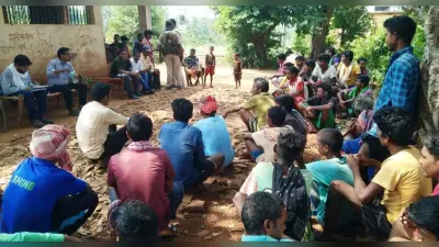 सात सदस्यीय टीम ने ग्रामीणों के साथ तैयार की गांव के विकास की रूपरेखा