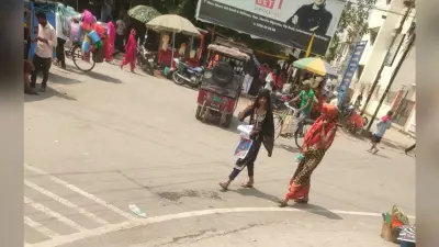 शाम सात बजे का तापमान 38 डिग्री