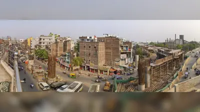 Patna : करबिगहिया गोलंबर का निर्माण 10 साल में भी नहीं हुआ पूरा