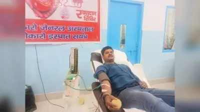 चंद्रपुरा के दीपक ने 12 साल में 50 यूनिट ओ निगेटिव ब्लड किया दान