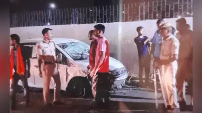 Patna : कार सवार युवक ने दंपती समेत कई लोगों को मारी टक्कर