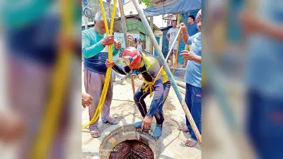 गोताखोर की मदद से होगी भूमिगत नालों की सफाई