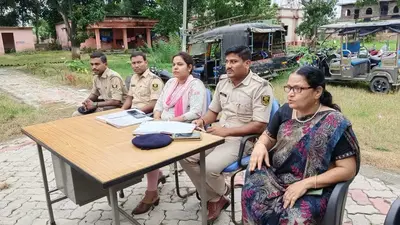 बकरीद को लेकर दिघलबैंक थाने में शांति समिति की बैठक
