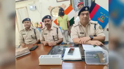 करमाटांड़ क्षेत्र में साइबर क्राइम को अंजाम देते चार ठग गिरफ्तार