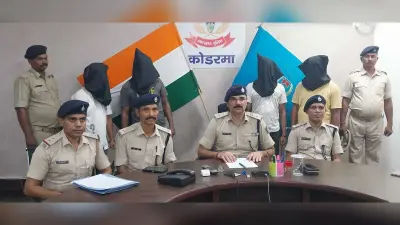 स्कार्पियो चोरी मामले का खुलासा, चार गिरफ्तार