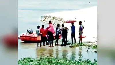 बुदबुद रनडीहा गांव से दामोदर में डूबे युवक का मिला शव