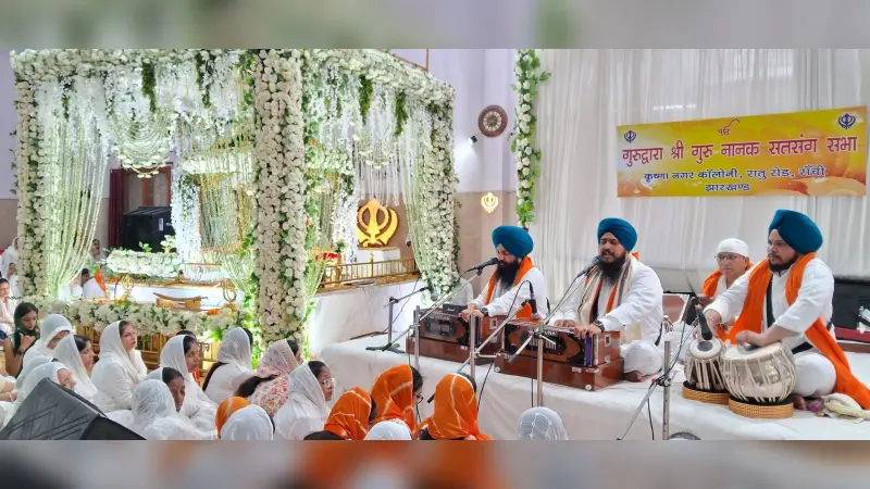 गुरु अर्जन देव जी के शहीदी गुरुपर्व पर सजा विशेष दीवान