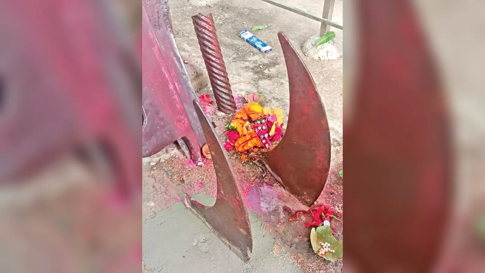 100 साल पहले गायब हुआ टांगीनाथ धाम के त्रिशूल का अग्र भाग मिला, किया गया स्थापित