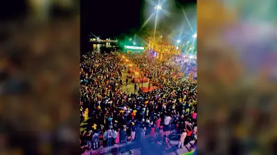निमतला घाट पर गंगा आरती का भव्य आयोजन, हजारों लोग शामिल