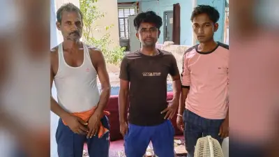 बेगमपुर गांव से तीन तस्कर गिरफ्तार, 50 लीटर देसी महुआ शराब बरामद