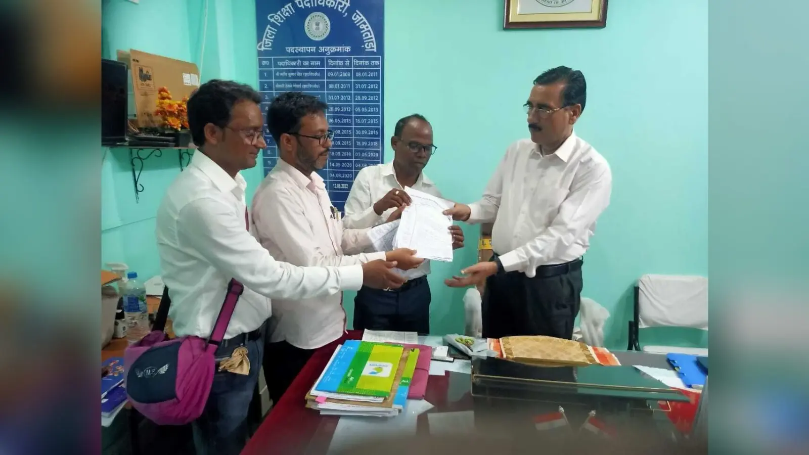 जिले के 39 स्कूलों के प्रभारी एचएम ने अपने पद से दिया सामूहिक त्याग-पत्र