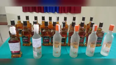 26 बोतल शराब के साथ दो तस्कर गिरफ्तार
