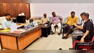 सरकारी बाजार में मल्टीप्लेक्स और सात सौ दुकानों वाला जी प्लस छह मार्केट का निर्माण शुरू