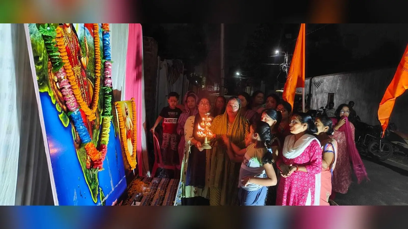 छत्रपति शिवाजी महाराज का मनाया गया राज्याभिषेक उत्सव