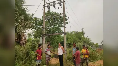 सालुका गांव से ट्रांसफॉर्मर की चोरी