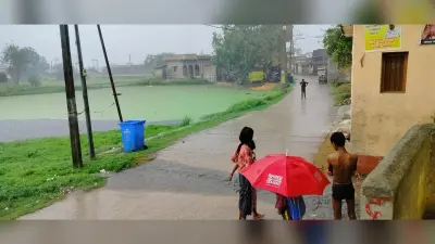 थोड़ी देर की बारिश से नहीं मिली उमस भरी गर्मी से राहत