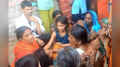 करेंट लगने से विवाहिता की मौत, पुत्री जख्मी