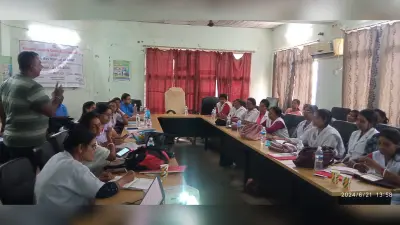 नये कुष्ठ रोगी खोज के लिए एएनएम को मिला प्रशिक्षण
