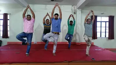 आरएल महतो बीएड कॉलेज में मनाया गया योग दिवस