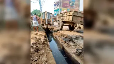 बारिश में शहर को जलजमाव से निजात दिलाने की तैयारी में जुटा नगर परिषद प्रशासन