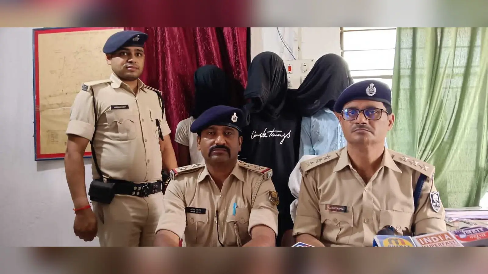 धनरूआ के सोनमई गांव में फायरिंग मामले में तीन आरोपित गिरफ्तार