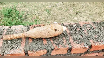 नामकुम के हाहाप में मिले मोर्टार बम को बम निरोधक दस्ते ने किया डिफ्यूज