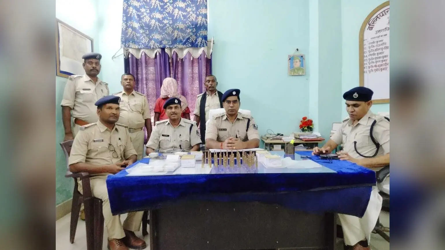 छापेमारी में 315 बोर के 250 जिंदा कारतूस के साथ गिरफ्तार