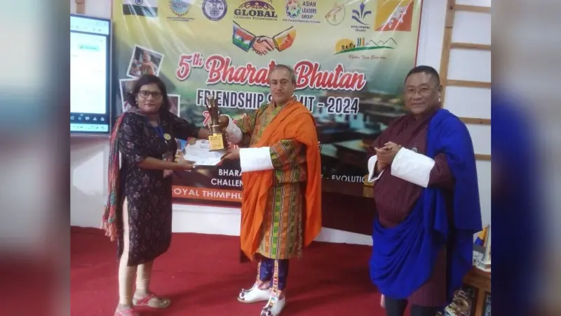कटोरिया की बेटी को भूटान में मिला सम्मान, बधाईयों का लगा तांता