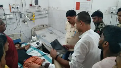 नगरगामा गांव में भूमि विवाद में सो रहे युवक को मारी गोली, रेफर