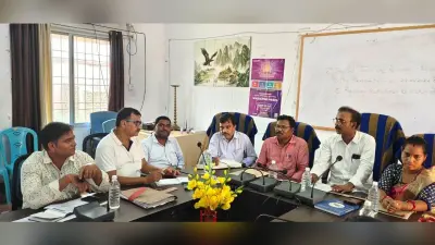 पंचायत समिति ने की योजनाओं की समीक्षा, वन विभाग के प्रतिनिधि रहे अनुपस्थित