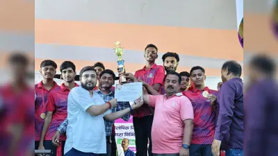 कई प्रतियोगिताओं के बेहतर खिलाड़ियों को मिला सम्मान
