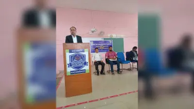 जिला स्कूल में नशा मुक्ति को लेकर लगा जागरूकता शिविर