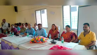 पंसस की बैठक में सीडीपीओ के अनुपस्थित रहने पर हंगामा