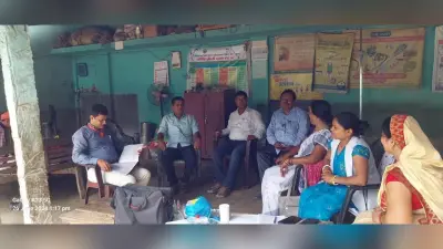 प्रभारी ने किया आरोग्य दिवस का निरीक्षण