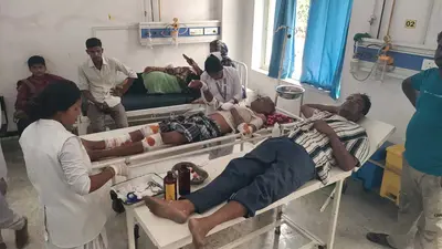 बांस काटने के विवाद में हुई मारपीट, तीन महिला सहित सात लोग जख्मी