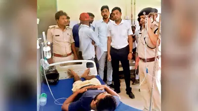 अधिवक्ता पिता-पुत्र की हत्या के अभियुक्त के घर पहुंचे रिश्तेदारों से मारपीट, पुलिस ने बचाया