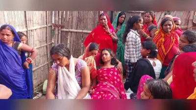 धारदार हथियार से सो रहे युवक की हत्या